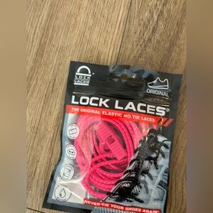 No-Tie Elastic Laces - Pink